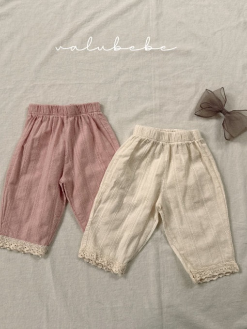 Bebe Eyelet Lace Pants