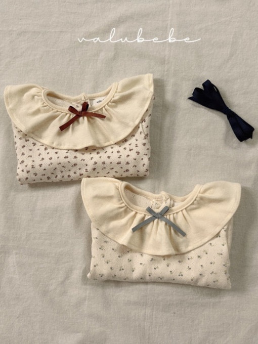 Bebe Ribbon Ruffle Tee