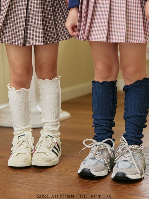 Wave Long Socks
