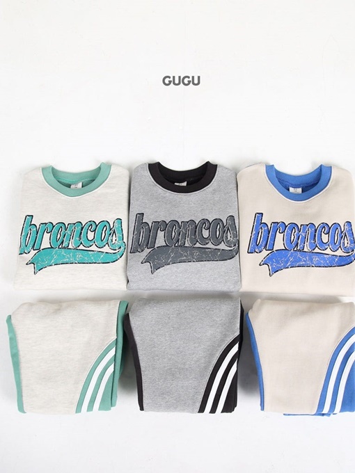 Bronco Colored Top Bottom Set
