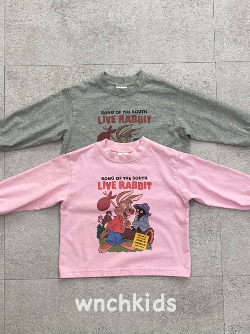 Rabbit Tee with Mom