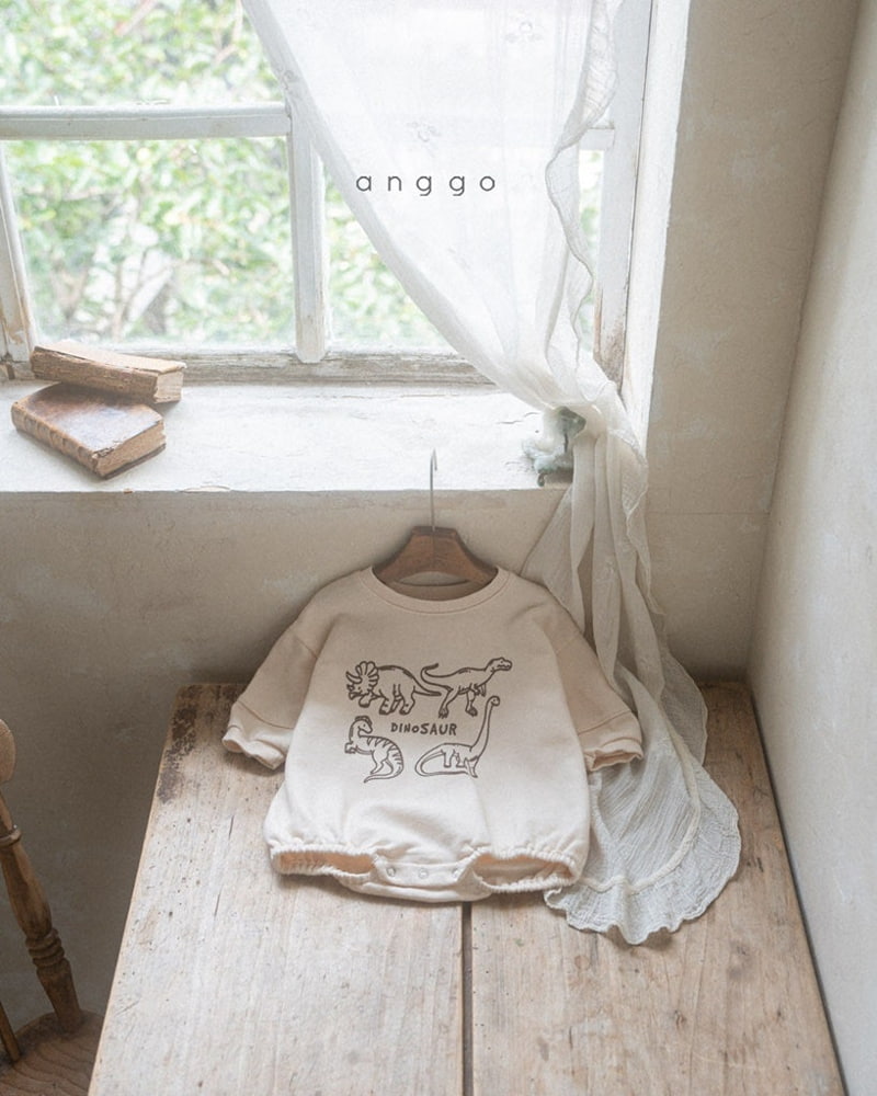 Anggo - Korean Baby Fashion - #babyclothing - Dino Romper - 6