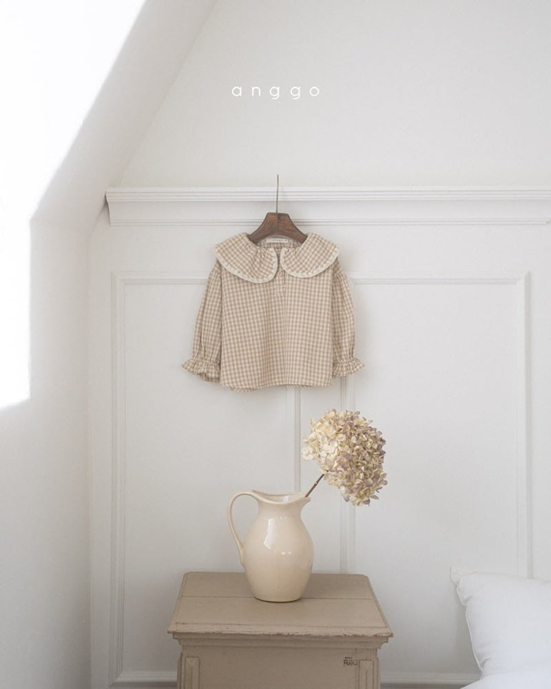 Anggo - Korean Children Fashion - #fashionkids - Caramel Blouse - 5