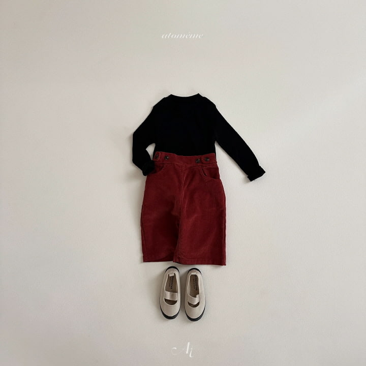 Atomeme - Korean Baby Fashion - #babyboutique - Habi Corduroy Pants - 12