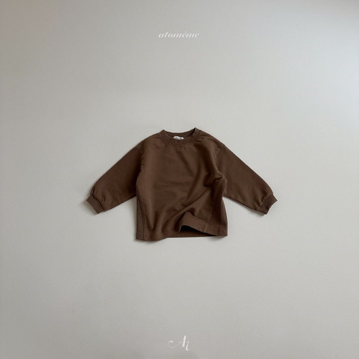 Atomeme - Korean Baby Fashion - #babyboutique - Vetiver Slit Sweatshirts - 6