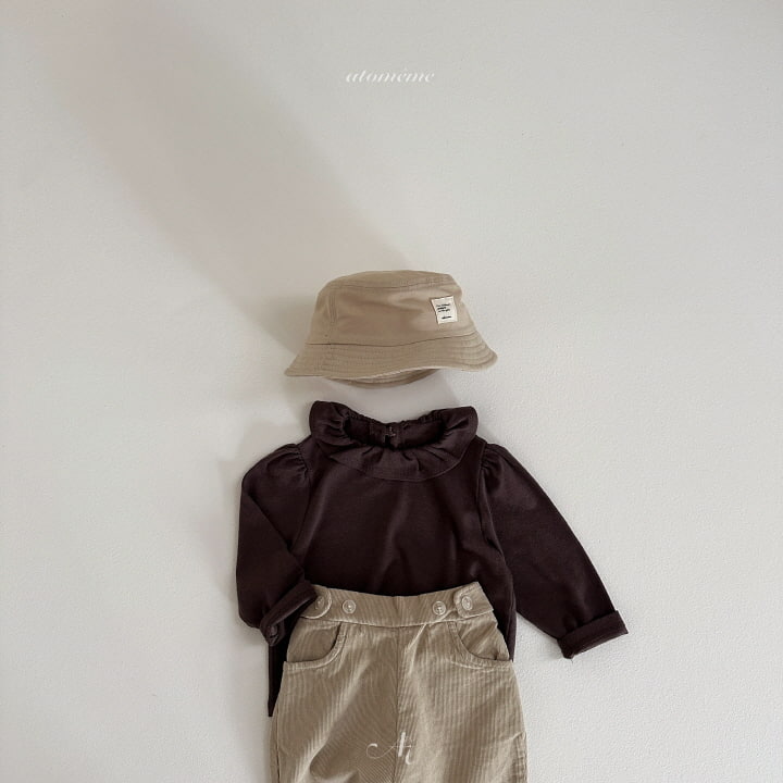 Atomeme - Korean Baby Fashion - #babyclothing - Collar Ruffle Tee - 10