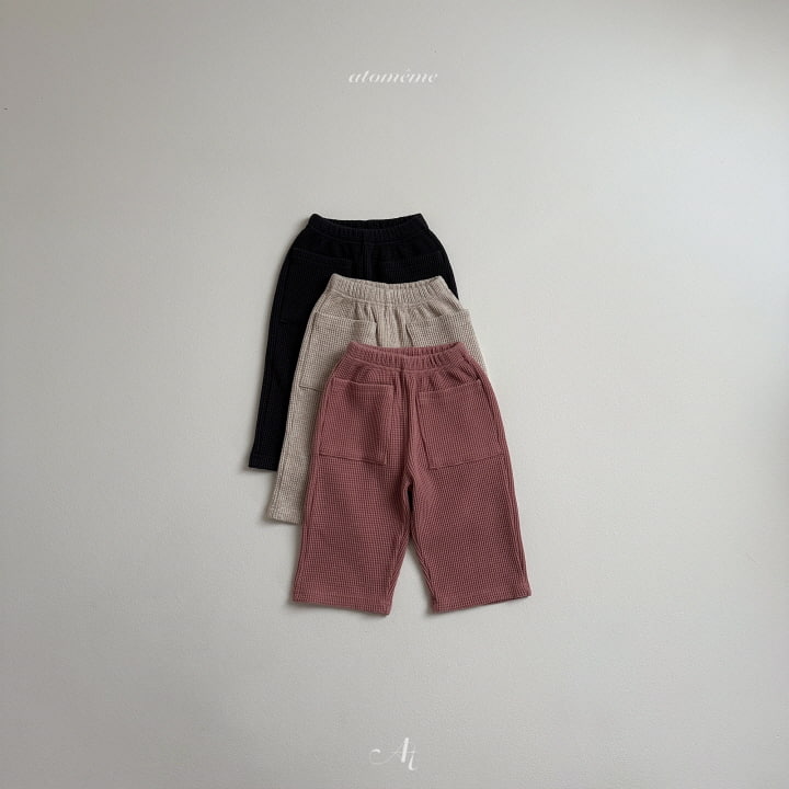 Atomeme - Korean Baby Fashion - #babyclothing - Croffle Pants