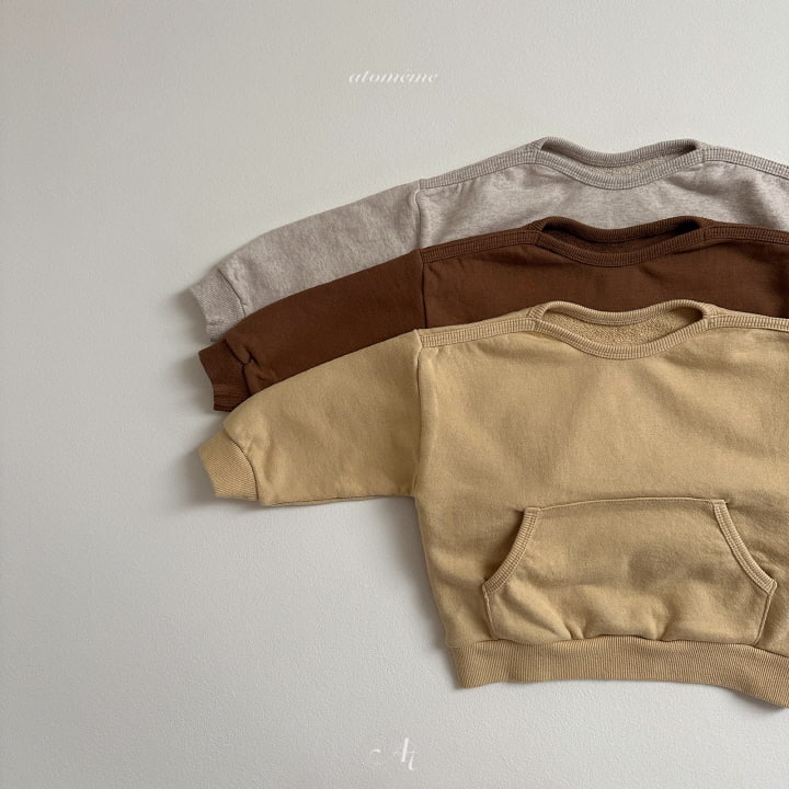 Atomeme - Korean Baby Fashion - #babyfever - Kangaroo Sweatshirts - 3