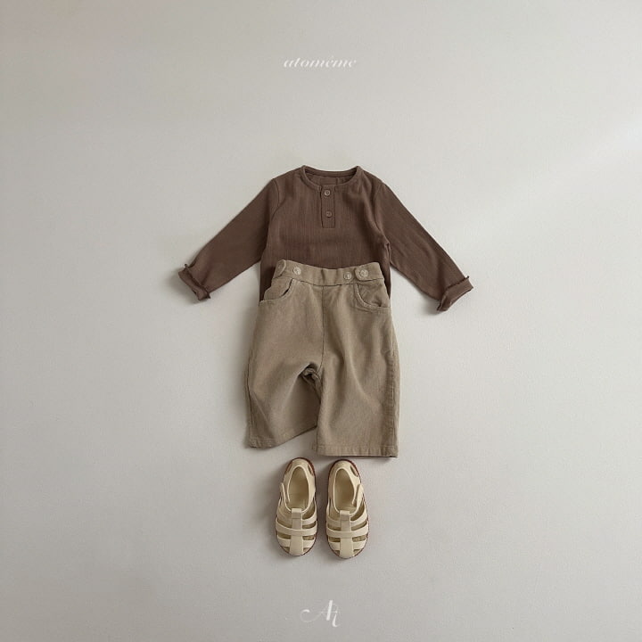 Atomeme - Korean Baby Fashion - #onlinebabyshop - Melon Rib Tee - 10