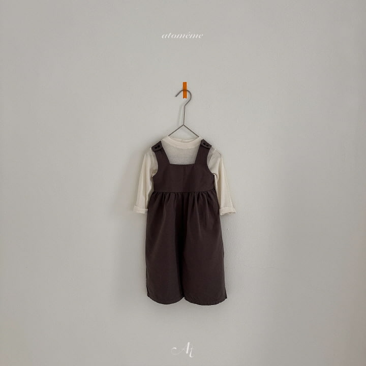 Atomeme - Korean Baby Fashion - #smilingbaby - Daily Button Overalls - 10