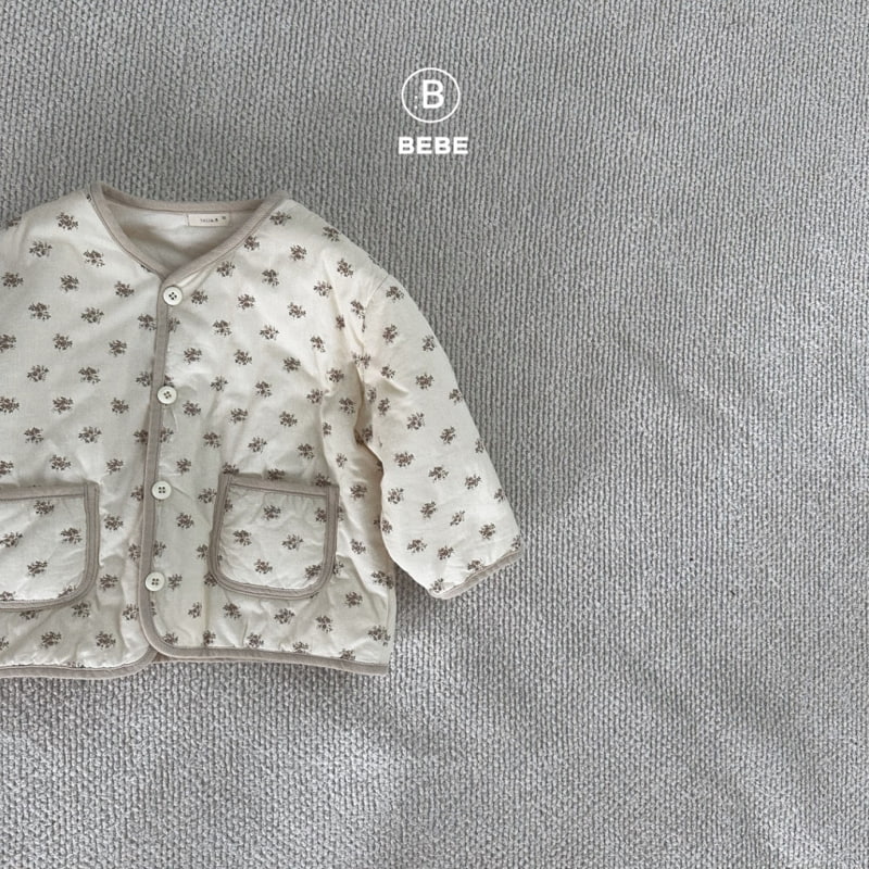 Bella Bambina - Korean Baby Fashion - #babyfever - Bebe Twilt Quilting Jacket - 3