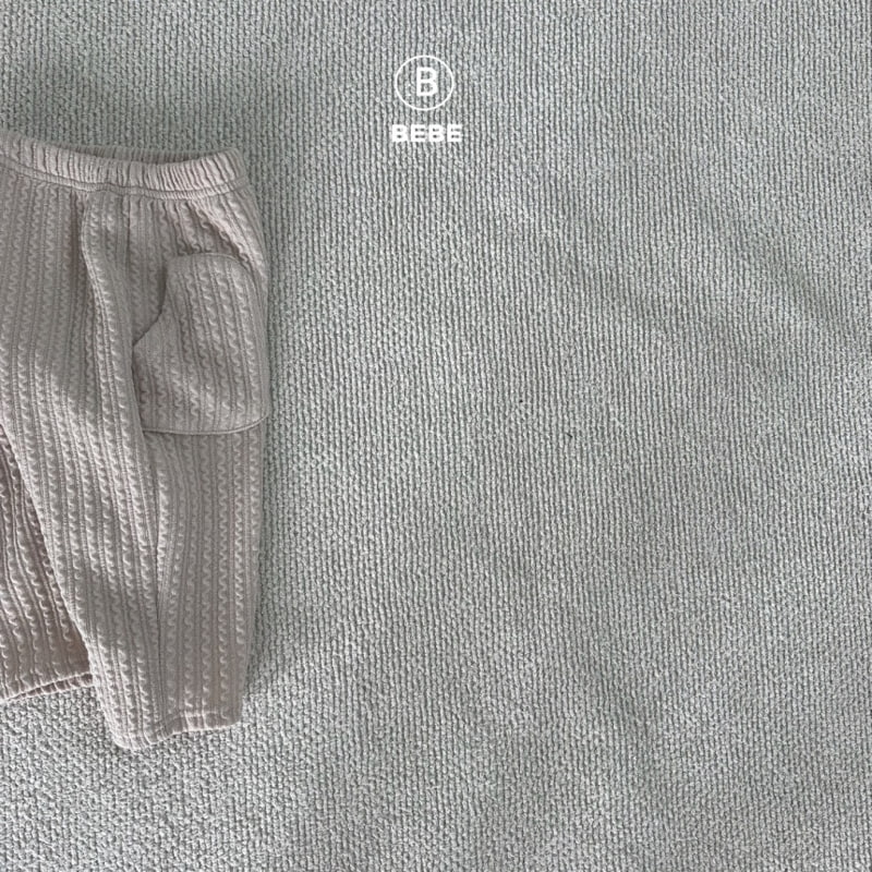 Bella Bambina - Korean Baby Fashion - #babyoutfit - Bebe Cream Pants - 4