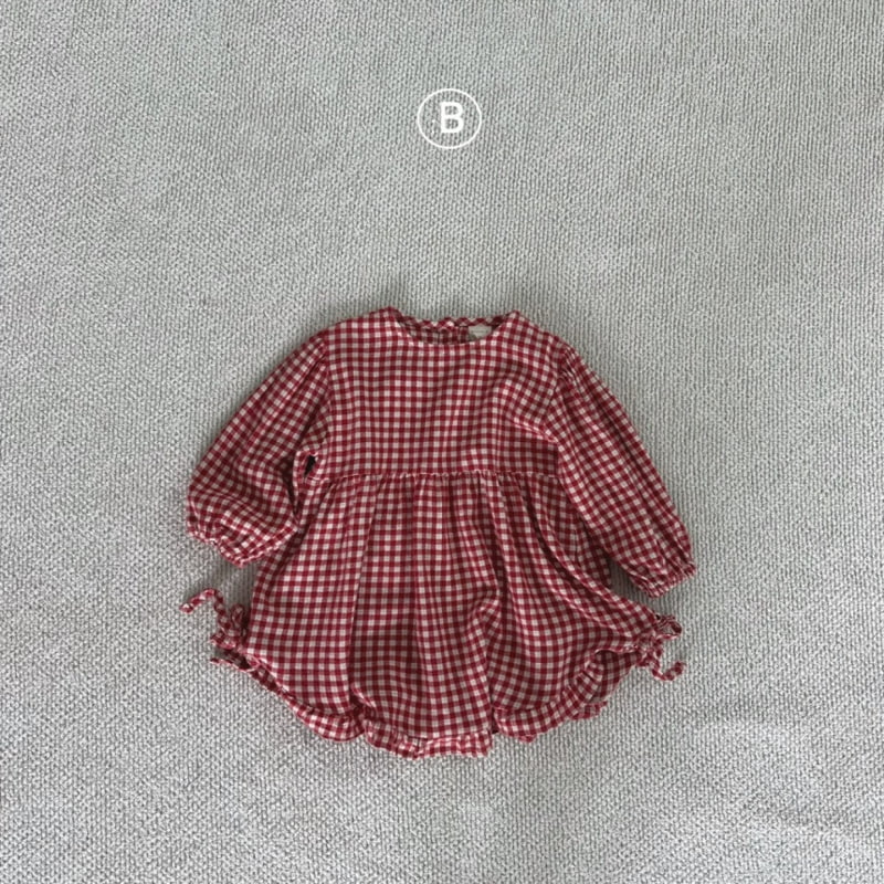 Bella Bambina - Korean Children Fashion - #kidzfashiontrend - Cat Check Dress - 3