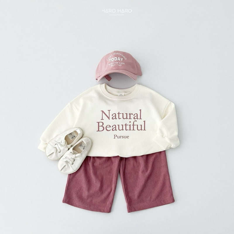 Haro Haro - Korean Children Fashion - #childofig - Castella Corduroy Ankle Pants - 10