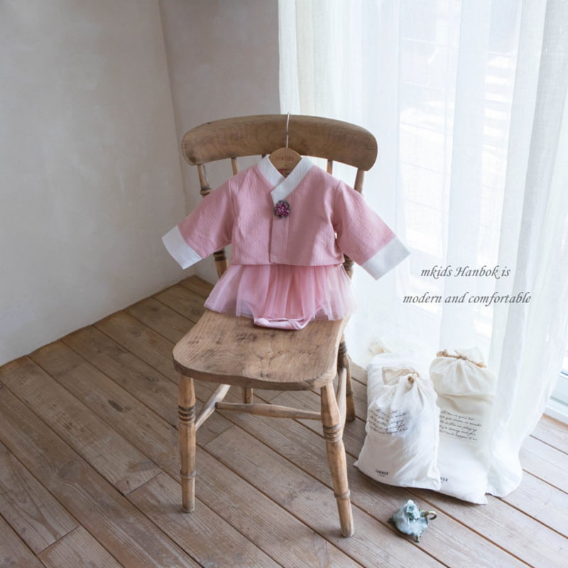 Mkids - Korean Baby Fashion - #babyfever - Cho Romper Set - 5