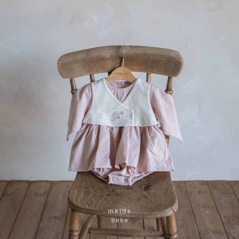 Mkids - Korean Baby Fashion - #babyfever - Somsom Hanbok Romper - 8