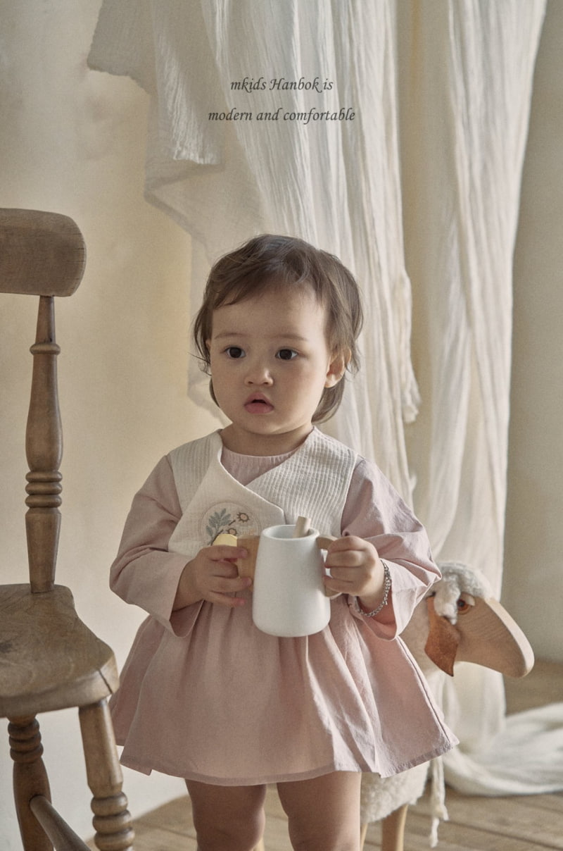 Mkids - Korean Baby Fashion - #babylifestyle - Somsom Hanbok Romper - 10