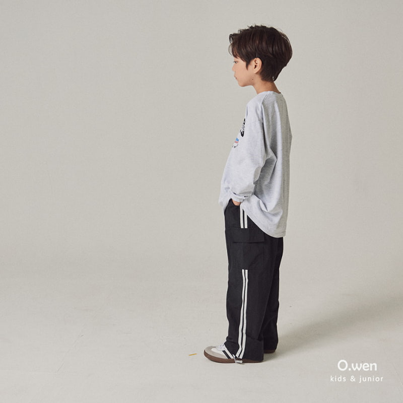 O Wen - Korean Children Fashion - #kidzfashiontrend - Line String Pants - 5