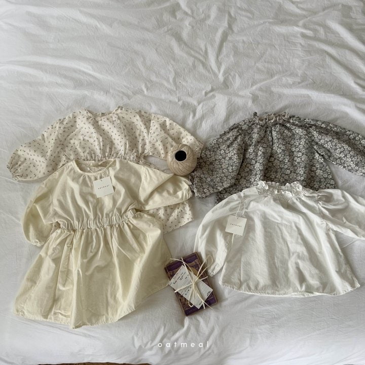 Oatmeal - Korean Children Fashion - #designkidswear - Mellow Blouse - 2