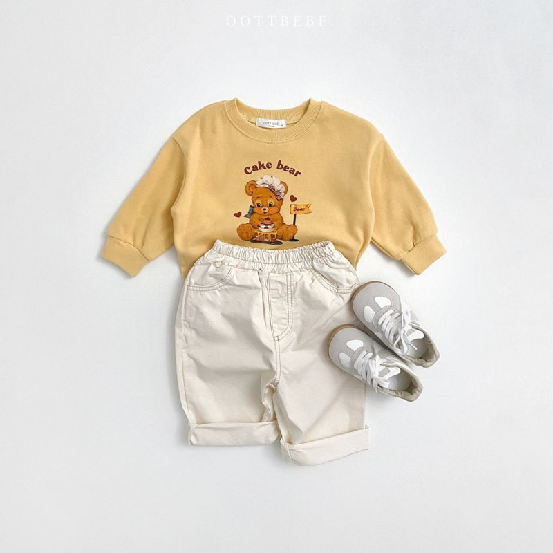 Oott Bebe - Korean Children Fashion - #Kfashion4kids - Chino Stitch Pants