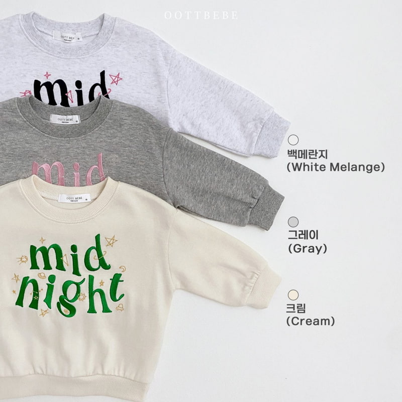 Oott Bebe - Korean Children Fashion - #childrensboutique - Midnight Sweatshirts - 5