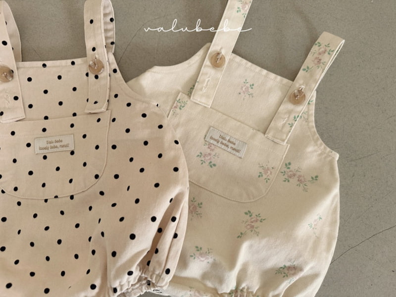 Valu Bebe - Korean Baby Fashion - #babyboutique - Bebe Highteen Suspender Boydsuit - 6
