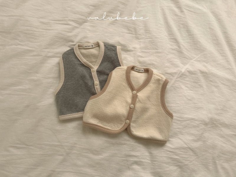 Valu Bebe - Korean Baby Fashion - #babyoutfit - Mocha Vest - 2