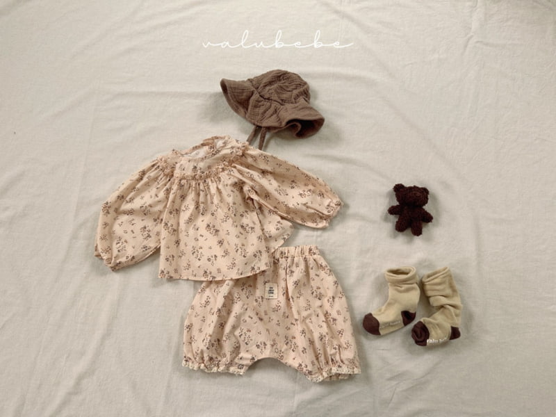 Valu Bebe - Korean Baby Fashion - #smilingbaby - Bebe Floral Blouse - 11