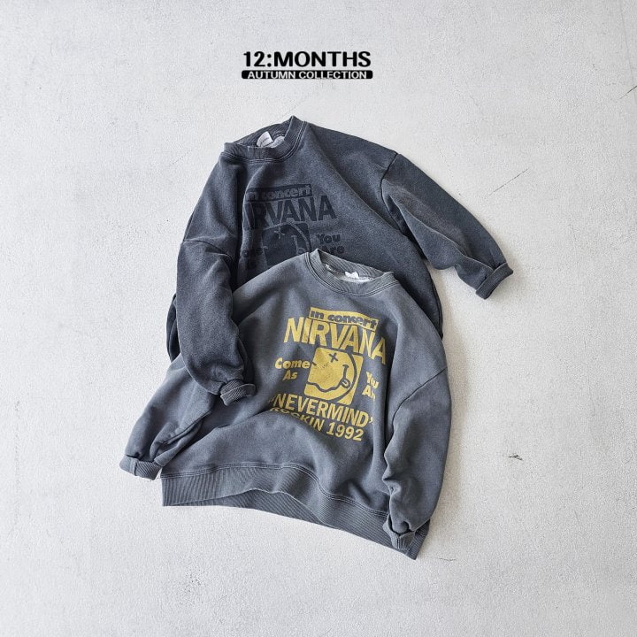 12 Month - Korean Children Fashion - #kidsshorts - Nirvana Sweatshirts with Mom