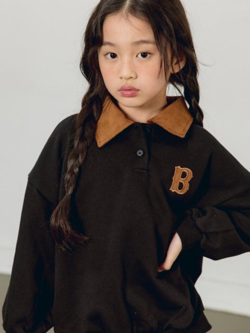 B Collar Sweatshirts