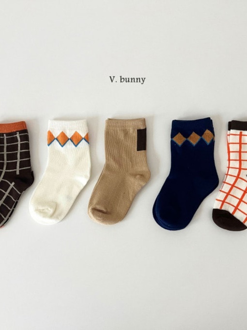 Check Dia Socks