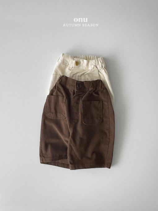 Ankle Corduroy Pants