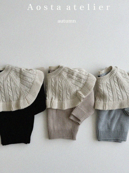 Knit Cape Tee