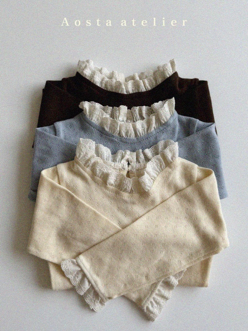 Eyelet Tee