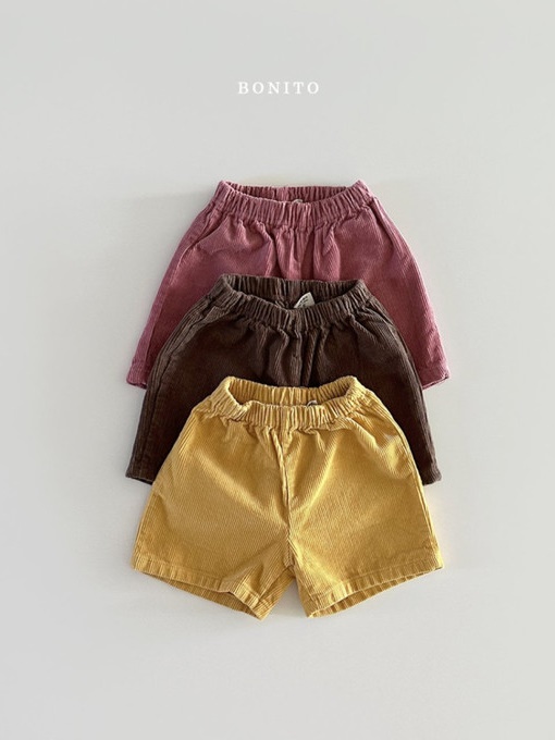 Corduroy Half Pants