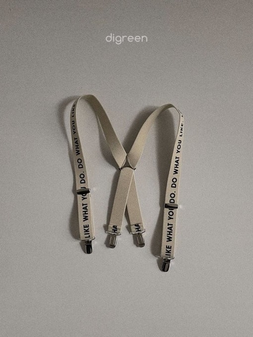 Lettering Suspender