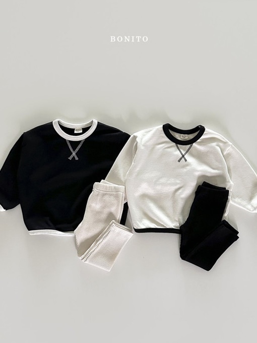 Piping Tee Leggings Set