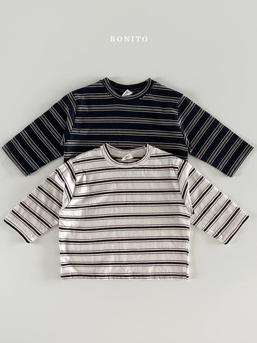 Stripe Two Tone Tee