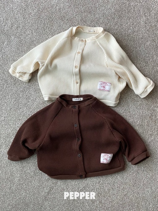 Waffle Cardigan