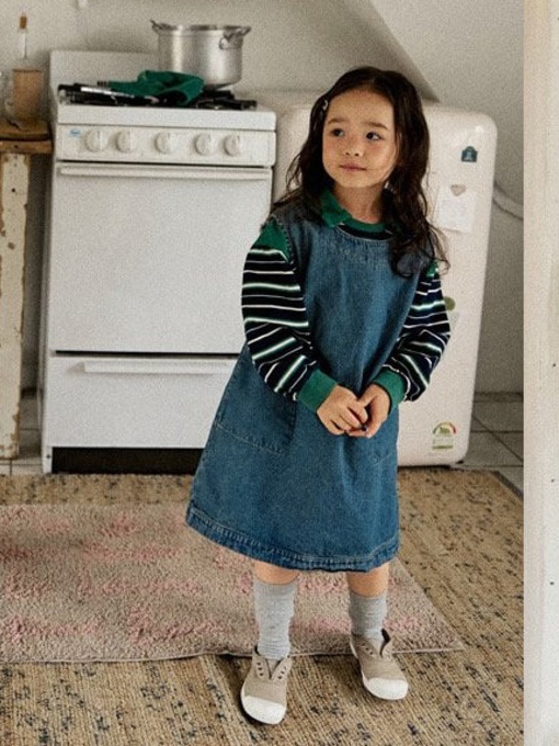 Work Denim One-piece
