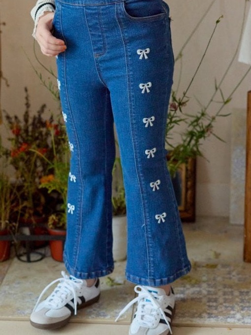 Bubble Gum Bootscut Pants