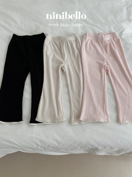 Falling Lace Bootscut Pants