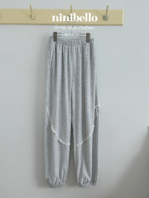 Adult Lace Terry Pants
