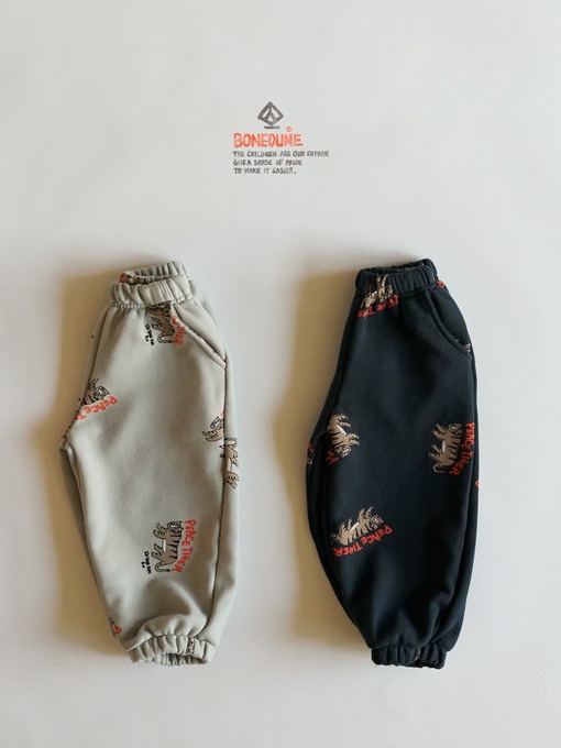 Peach Tiger Jogger Pants