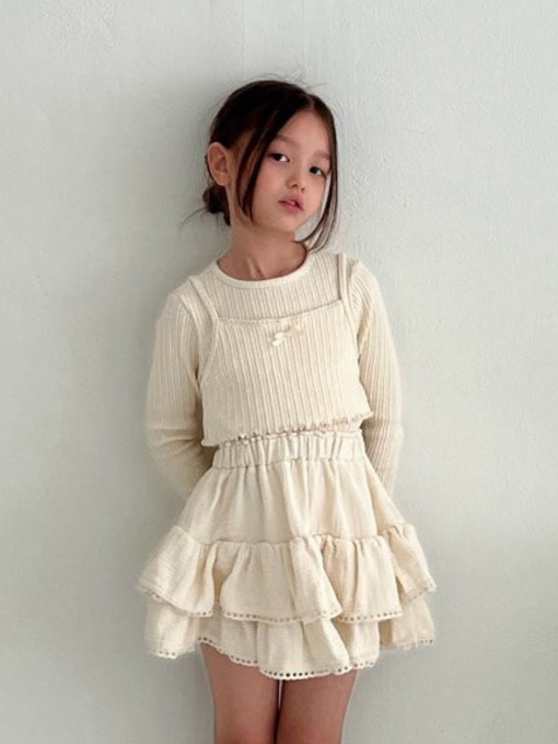 Reese Combi Tee with Bustier