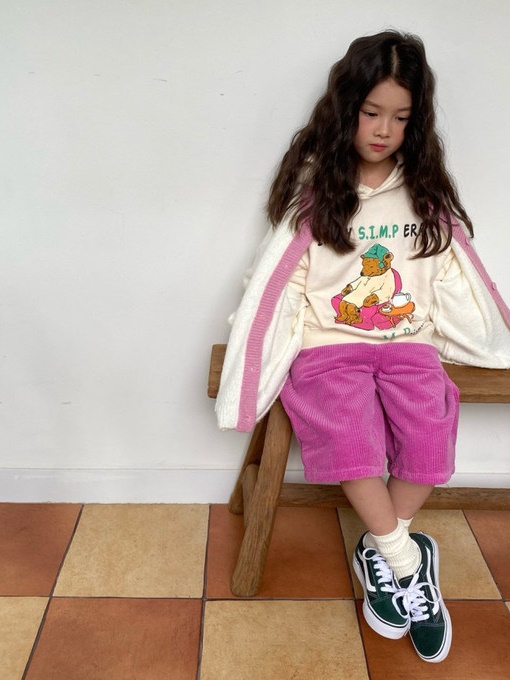 Corduroy Half Pants