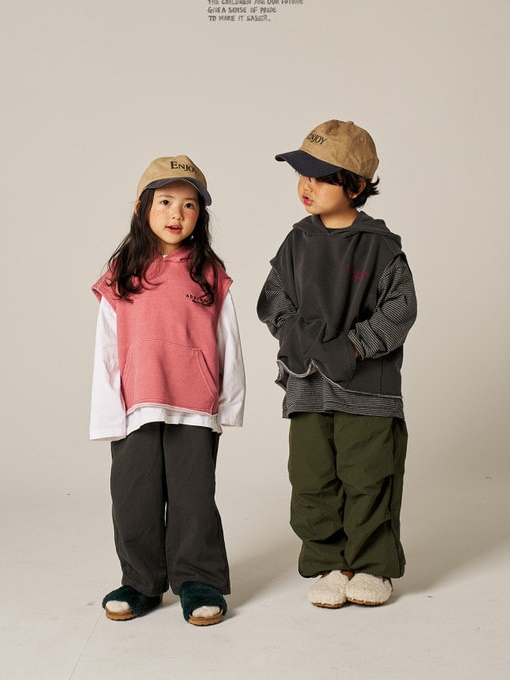 Crop Hood Vest