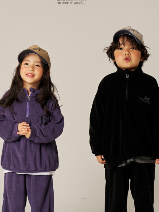 Terry Half Zip-up