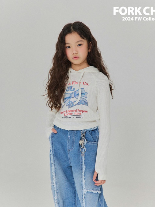 Blue Ribbon Hood Top