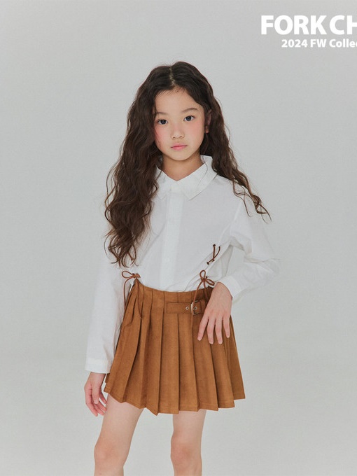 Smooth Belt Skirt